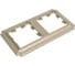 Рамка Systeme Electric Atlasdesign antique 2-постовая, универсальная, шампань ATN100502 10 шт 4690201023722 2