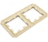 Рамка Systeme Electric Atlasdesign antique 2-постовая, универсальная, шампань ATN100502 10 шт 4690201023722 4
