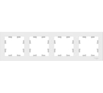 Рамка Systeme Electric Atlasdesign лотос 4-постовая, универсальная ATN001304 5 шт 4690201024323