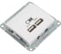 Розетка Systeme Electric (Schneider Electric) Glossa Бел USB 5В/2100мА, 2х5В/1050мА GSL000133 SE GSL000133 6 шт 13606481283402 2