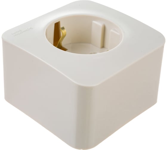 Розетка Systeme Electric (Schneider Electric) 1-м ОП Blanca 16А IP20 250В с заземлением бежевая BLNRA010117 12 шт 13606489776241 1