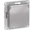Розетка Systeme Electric (Schneider Electric) AtlasDesign Алюминий с/з, со шторками, 16А ATN000346 10 шт 13606489584013 1