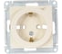 Розетка Systeme Electric (Schneider Electric) AtlasDesign Беж с/з со шторками с выталк., 16А, механизм SE ATN000247 15 шт 13606489583634 1