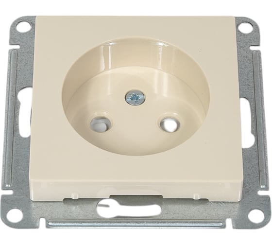 Розетка Systeme Electric (Schneider Electric) AtlasDesign Беж б/з со шторками, 16А, механизм SE ATN000249 20 шт 13606489583641 1