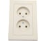 Розетка Systeme Electric (Schneider Electric) AtlasDesign Беж б/з двойная, 16А, в сборе SE ATN000220 15 шт 13606489583498 3