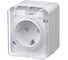 Розетка Systeme Electric (Schneider Electric) AtlasDesign PROFI IP54 O/У с заземлением со шторками 16А 250B ATN540145 12 шт 13606481094701 3