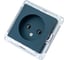 Розетка Systeme Electric (Schneider Electric) AtlasDesign Изумруд б/з, 16А, механизм SE ATN000841 5 шт 13606489702745 1