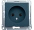 Розетка Systeme Electric (Schneider Electric) AtlasDesign Изумруд б/з, 16А, механизм SE ATN000841 5 шт 13606489702745 2