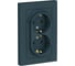 Розетка Systeme Electric (Schneider Electric) AtlasDesign Изумруд с/з двойная, 16А, в сборе SE ATN000824 6 шт 13606489702691 1