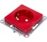 Розетка Systeme Electric (Schneider Electric) AtlasDesign Красный с/з со шторками, 16А, механизм SE ATN002045 10 шт 13606481717990 3