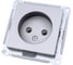 Розетка Systeme Electric (Schneider Electric) AtlasDesign Сталь б/з, 16А, механизм SE ATN000941 5 шт 13606489703063 1