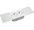 Розетка Systeme Electric (Schneider Electric) AtlasDesign Жемчуг с/з двойная, со шторками, с крышкой SE ATN000428 6 шт 13606489584310 1