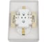 Розетка Systeme Electric (Schneider Electric) Blanca внутр Алюминий 2-ая с/з со шторками, 16А, 250В SE BLNRS001123 6 шт 13606481195170 4