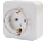 Розетка Systeme Electric (Schneider Electric) Blanca наруж Молочная с/з без шторок,тонкая 16А, 250В SE BLNRA110112 12 шт 13606481198157 2