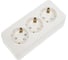 Розетка Systeme Electric (Schneider Electric) Blanca наруж Молочная 3-ая с/з со шторками 16А, 250В SE BLNRA011312 5 шт 13606481196450 1