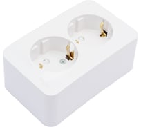 Розетка Systeme Electric (Schneider Electric) Blanca наруж Бел 2-ая с/з со шторками 16А SE BLNRA011221 8 шт 13606481198096