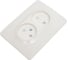 Розетка Systeme Electric (Schneider Electric) Blanca внутр Молочная 2-ая б/з со шторками, 16А, 250В SE BLNRS000122 6 шт 13606481194906 1