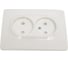 Розетка Systeme Electric (Schneider Electric) Blanca внутр Молочная 2-ая б/з со шторками, 16А, 250В SE BLNRS000122 6 шт 13606481194906 4