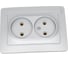 Розетка Systeme Electric (Schneider Electric) Blanca внутр Алюминий 2-ая б/з без шторок, 16А, 250В SE BLNRS000023 6 шт 13606481195149 2