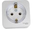 Розетка Systeme Electric (Schneider Electric) Blanca наруж Алюминий с/з без шторок, тонкая 16А SE BLNRA110113 12 шт 13606481198195 1