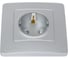 Розетка Systeme Electric (Schneider Electric) Blanca внутр Алюминий с/з со шторками, 16А, 250В SE BLNRS001113 10 шт 13606481195132 1