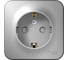 Розетка Systeme Electric (Schneider Electric) Blanca наруж Алюминий с/з со шторками 16А, 250В SE BLNRA011113 12 шт 13606481196894 1