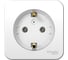 Розетка Systeme Electric (Schneider Electric) Blanca наруж Бел с/з без шторок, тонкая 16А, 250В SE BLNRA110111 12 шт 13606481198133 2