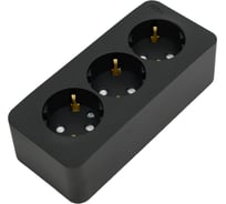Розетка Systeme Electric (Schneider Electric) Blanca наруж Антрацит 3-ая с/з со шторками 16А, 250В SE BLNRA011316 5 шт 13606481197235