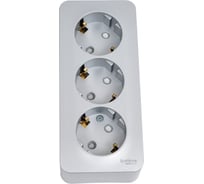 Розетка Systeme Electric (Schneider Electric) Blanca наруж Алюминий 3-ая с/з со шторками 16А, 250В SE BLNRA011313 5 шт 13606481196979