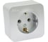 Розетка Systeme Electric (Schneider Electric) Blanca наруж Алюминий с/з без шторок 16А, 250В SE BLNRA010113 12 шт 13606481196887 1