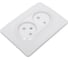 Розетка Systeme Electric (Schneider Electric) Blanca внутр Бел 2-ая б/з со шторками, 16А, 250В SE BLNRS000121 6 шт 13606481194470 1