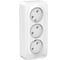 Розетка Systeme Electric (Schneider Electric) BLANCA О/У 3-ая без заземления без шт. БЕЛЫЙ BLNRA000311 6 шт 13606481196122 3