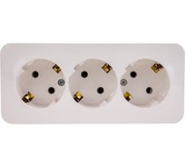 Розетка Systeme Electric (Schneider Electric) BLANCA О/У 3-я с заземлением без штор. МОЛОЧНЫЙ BLNRA010312 5 шт 13606481196443