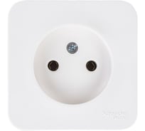Розетка Systeme Electric (Schneider Electric) BLANCA О/У без заземления без шторок МОЛОЧНЫЙ BLNRA000112 18 шт 13606481196344