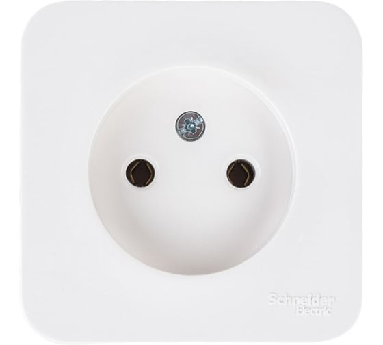 Розетка Systeme Electric (Schneider Electric) BLANCA О/У без заземления без шторок МОЛОЧНЫЙ BLNRA000112 18 шт 13606481196344 1