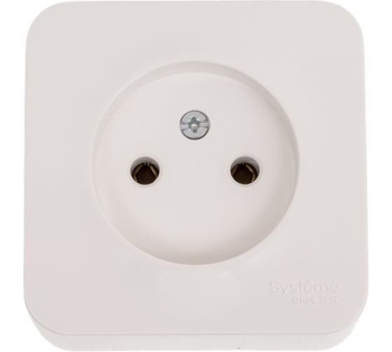 Розетка Systeme Electric (Schneider Electric) Blanca о/у без заземления без шторок метал.пл., 16а, 250в, белый BLNRA000121 18 шт 13606481198102 1