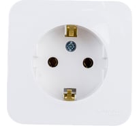 Розетка Systeme Electric (Schneider Electric) BLANCA О/У с заземлением без шторок, БЕЛЫЙ BLNRA010101 12 шт 13606481197419