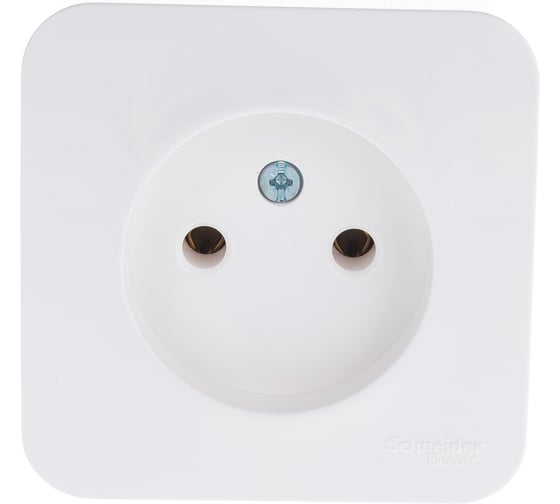 Розетка Systeme Electric (Schneider Electric) BLANCA О/У без заземления без шторок, МОЛОЧНЫЙ BLNRA000102 18 шт 13606481197563 1