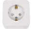 Розетка Systeme Electric (Schneider Electric) BLANCA О/У с заземлением со шторками, БЕЛЫЙ BLNRA011101 12 шт 13606481197426 1