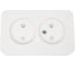 Розетка Systeme Electric (Schneider Electric) BLANCA О/У двойная без заземл. со шт. БЕЛЫЙ BLNRA001211 10 шт 13606481196092 1