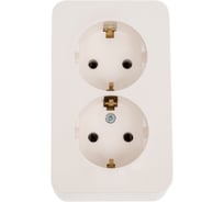 Розетка Systeme Electric (Schneider Electric) BLANCA О/У двойная с заземлением без шторок, МОЛОЧНЫЙ BLNRA010202 8 шт 13606481197624