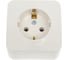 Розетка Systeme Electric (Schneider Electric) BLANCA О/У с заземлением без штор. МОЛОЧНЫЙ BLNRA010112 12 шт 13606481196368 3