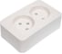 Розетка Systeme Electric (Schneider Electric) BLANCA О/У двойная без зазем. без штор МОЛОЧНЫЙ BLNRA000212 10 шт 13606481196382 3