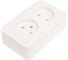 Розетка Systeme Electric (Schneider Electric) BLANCA О/У двойная без зазем.со шт. МОЛОЧНЫЙ BLNRA001212 10 шт 13606481196399 2