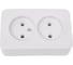 Розетка Systeme Electric (Schneider Electric) BLANCA О/У двойная без заземления без шторок, БЕЛЫЙ BLNRA000201 10 шт 13606481197433 1