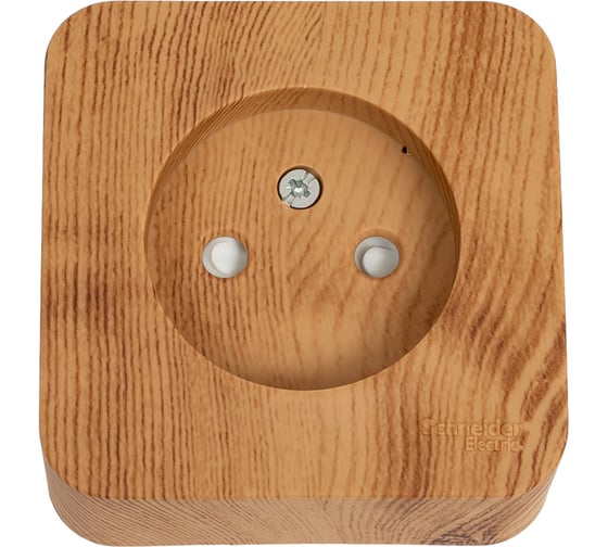 Розетка Systeme Electric (Schneider Electric) Blanca о/у без заземления со шторк. изол.пл., 16а, 250в, ясень BLNRA001115 18 шт 13606481196610 1