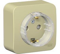 Розетка Systeme Electric (Schneider Electric) Blanca о/у с заземл. со шторк., (компакт) изол.пл 16а, 250в, бежевый BLNRA111117 12 шт 13606489776272