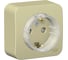 Розетка Systeme Electric (Schneider Electric) Blanca о/у с заземл. со шторк., (компакт) изол.пл 16а, 250в, бежевый BLNRA111117 12 шт 13606489776272 1