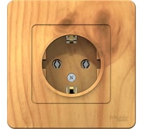 Розетка Systeme Electric (Schneider Electric) BLANCA С/У с заземлением без шторок, ЯСЕНЬ BLNRS001015 10 шт 13606481195811