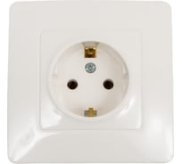 Розетка Systeme Electric (Schneider Electric) BLANCA С/У с заземлением без шторок, МОЛОЧНЫЙ BLNRS001012 10 шт 13606481194876